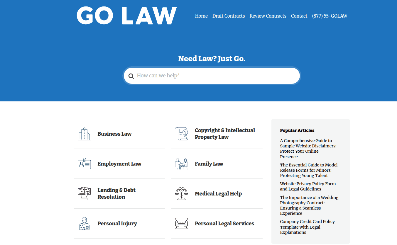 GO LAW - AI-Powered Legal Platform-image